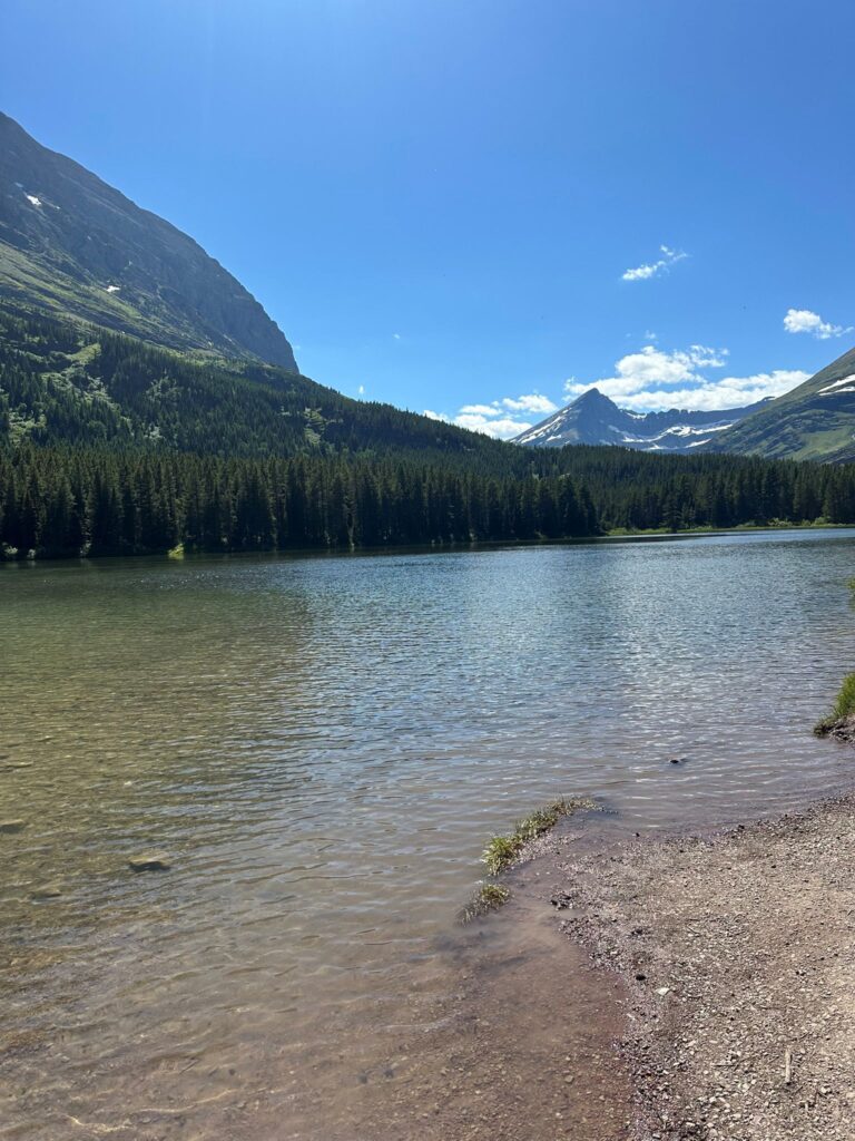Fishercap Lake Glacier National Park